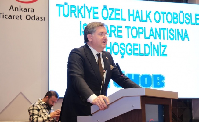 CHP'li Yıldızlı otobüsçülerin toplantısına katıldı