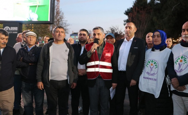 Gebze'de Esenyurt protestosu: Halkın iradesi gasp edilemez!