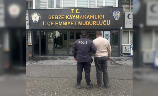 Gebze'de operasyonla yakalandı