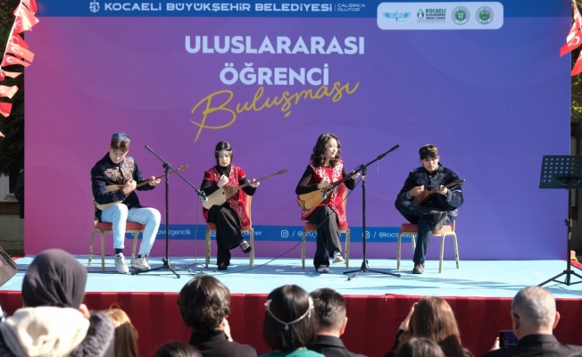 ‘Uluslararası Öğrenci Buluşması’nda kültürler buluştu