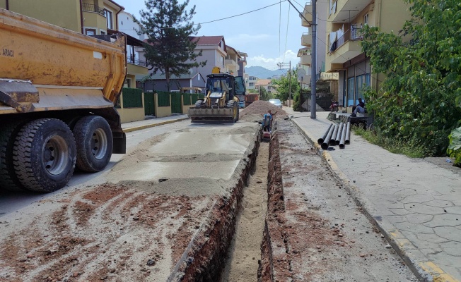 İSU'dan 18.844 metre içme suyu hattı!