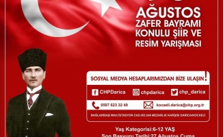 CHP Darıca'dan 30 Ağustos yarışması