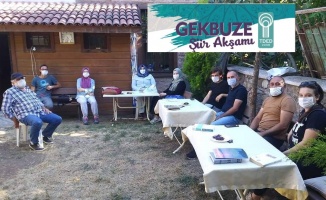 GEKBUZE şiir akşamları başlıyor