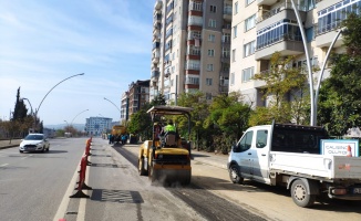 Gebze Zeki Acar Caddesi’nde üst yapı çalışması