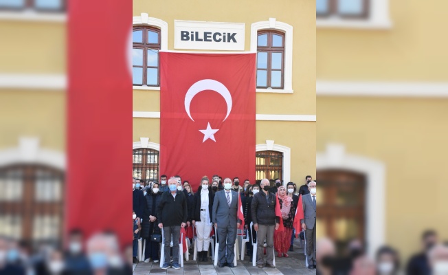 Atatürk'ün Bilecik'e gelişinin 101'inci yıl dönümü kutlandı