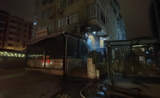 Şişli'de iş yerinde çıkan yangın söndürüldü