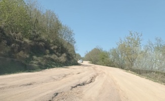 Denizli göleti yolu köstebek yuvası gibi