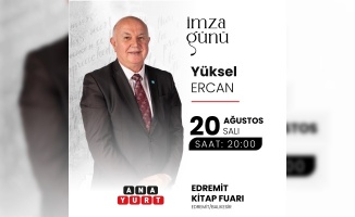 Yüksel Ercan, Edremit kitap fuarında