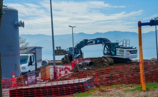 İSU'dan sahil otoparkına kalıcı çözüm