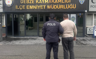 Gebze'de operasyonla yakalandı