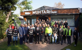 Motosiklet sürücüleriyle toplantı