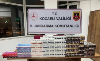 512 karton kaçak sigara ele geçirildi!