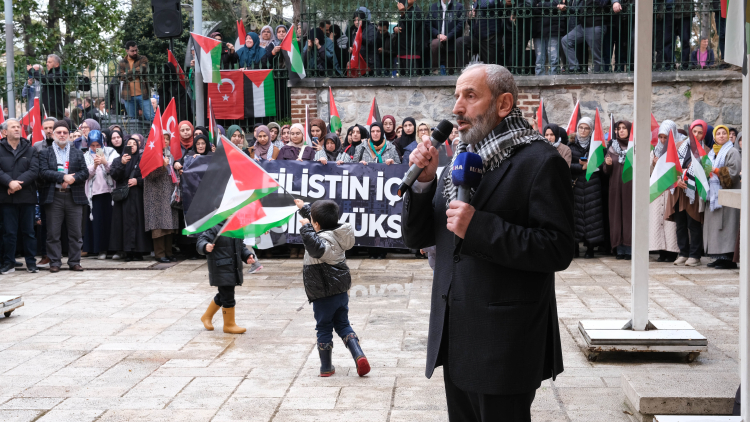 Bursa Gönüllü Kuruluşlar’dan Filistin için tek yürek